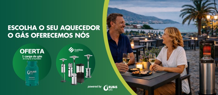 Campanha aquecedores de exterior